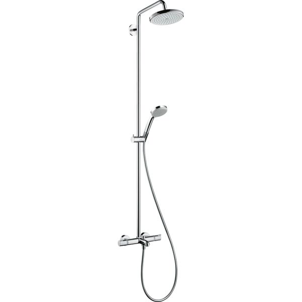 Hansgrohe Showerpipe Croma 220 Per Doccia Cromata Con Termostatico-image
