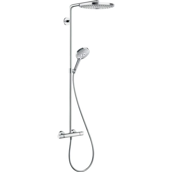 Hansgrohe Pipe Doccia Raindance Select Chrom Con Kopfbrause Raindance S 300 2Jet-image