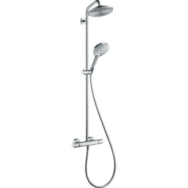 Hansgrohe Showerpipe Raindance Select Wanne Chrom Kopfbrause Raindance Air 1Jet 240Mm-image