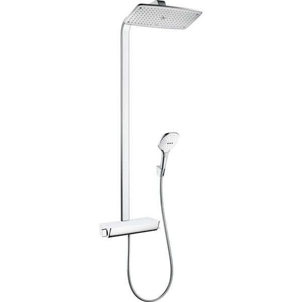 Hansgrohe Showerpipe Raindance Select Weiss / Chrom Kb Raindance E Air 1Jet 360Mm Ecosmart-image