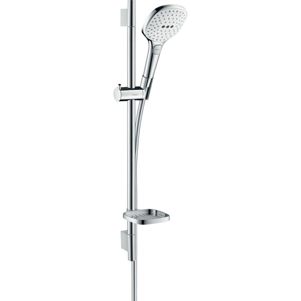 Hansgrohe Brausenset Raindance Select E 120 Eco Unica S Puro 650 Mm Weiss / Chrom-image