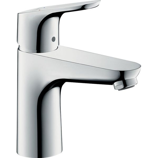 Hansgrohe Focus Miscelatore Per Lavabo 100 Lowflow Cromo Senza Scarico A Scomparsa-image