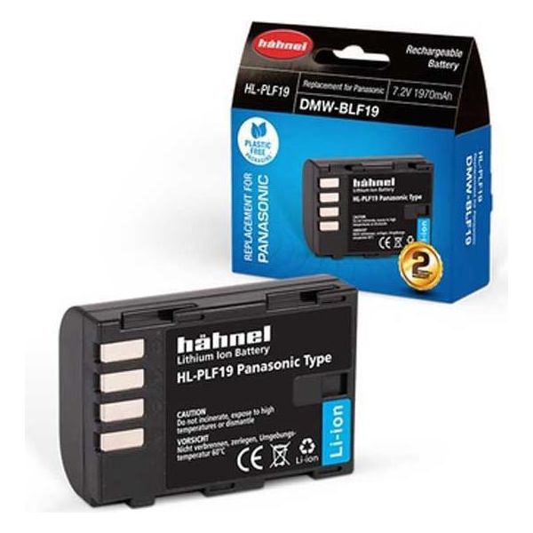 Batteria Haehnel HL-PLF19 Agli Ioni Di Litio (Li-Ion) Per Fotocamera Digitale, Capacità 1630 Mah, Tipo Di Batteria Panasonic DMW-BLF19-image