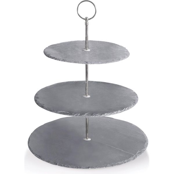 EtagèRe A Tre Livelli, Altezza 34 Cm, Ø 30 Cm-image