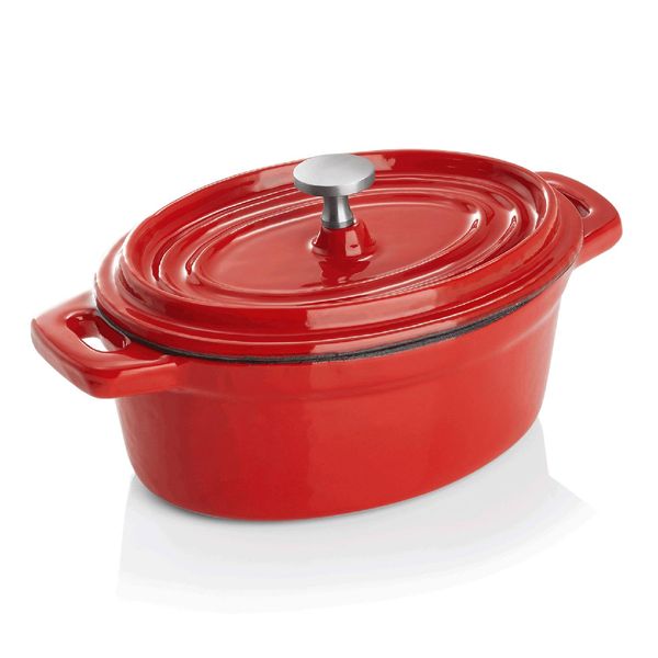 Mini Cocotte 12,5 X 9,5 Cm, Altezza 6,5 Cm-image