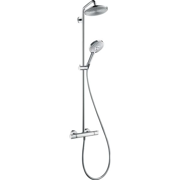 Hansgrohe Showerpipe Raindance Select Ecosmart Chrom Kopfbrause Raindance Air 1Jet 240Mm-image
