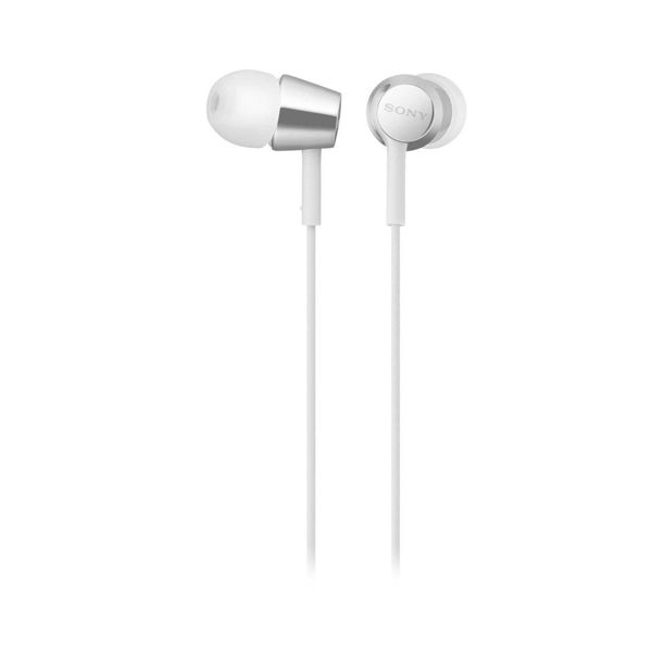 Sony MDR-EX15AP MDREX15APW.CE7 Serie Ex - Auricolari Con Microfono - In-Ear - Con Cavo - Spina Da 3,5 Mm-image