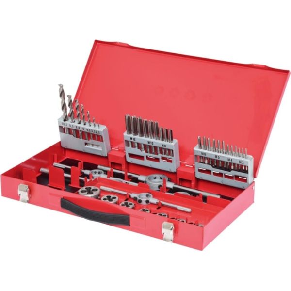 Ks Tools Set Di Utensili Per Filettare In Hss, 44 Pezzi, 331.0644-image