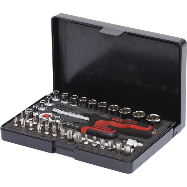 Ks Tools 1/4" Chromeplus SteckschlüSsel-Satz, 40-Tlg. (918.0640)"-image
