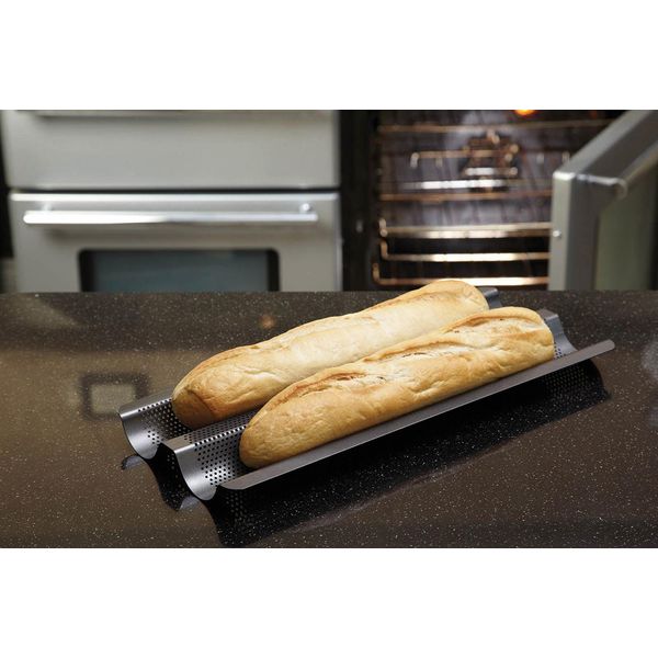 Teglia Da Forno Masterclass Baguette Crusty Bake - 39 X 16 Cm-image