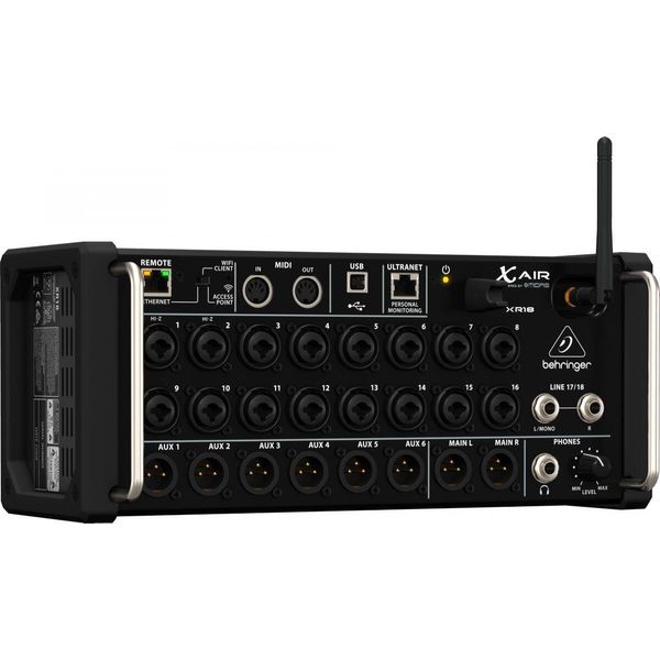 Mixer Audio Behringer XR18 18 Canali Nero-image