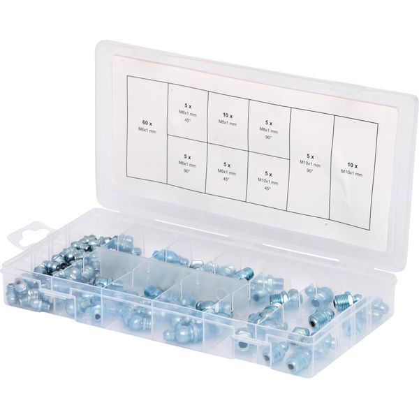 Ks Tools Assortimento Di Ingrassatori M 6 - 8 - 10 X 1 110 Pz - 970.0030-image