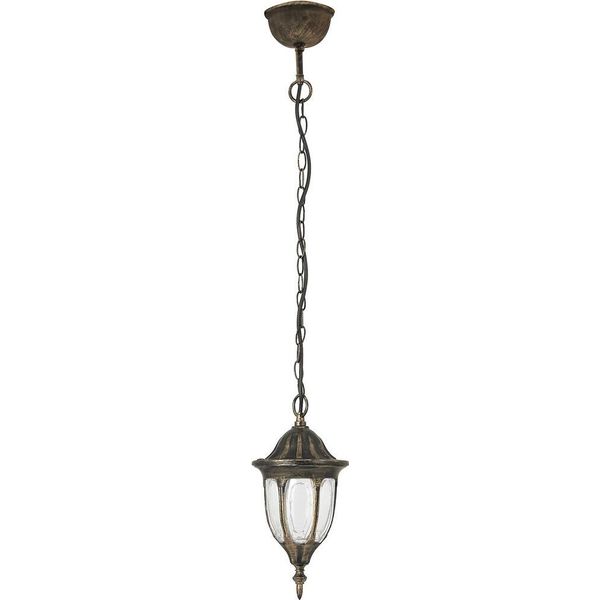 Rabalux 8374 Lampada A Sospensione Per Esterni Milano, E27, Oro, Rotonda, ø165Mm-image