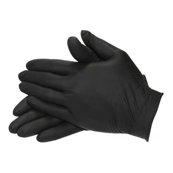 Guanto Monouso Gebol Nero In Nitrile Ultra Strong Non Polverizzato 80 Pezzi-image