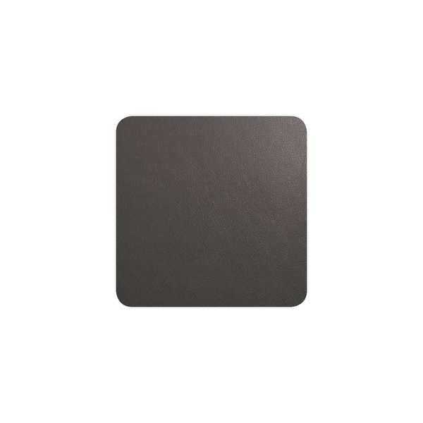 Asa Selection Table Tops Glasuntersetzer, Lederoptik, 4Er Set, Kunstleder, Dunkelgrau, B 10 Cm, 7837420-image