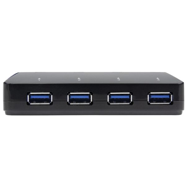 Startech.Com Hub Usb 3.0 A 4 Porte Con Porta Di Ricarica Dedicata - 1 Porta X 2,4 Amp-image
