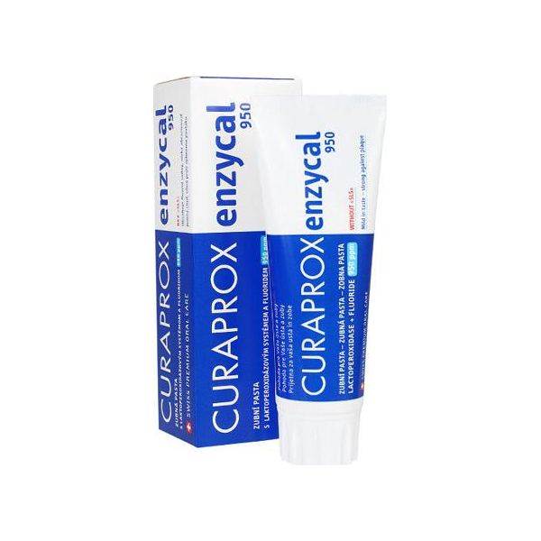 Curaprox Enzycal 950 Fluoro Dentifricio Extra Delicato 75 Ml-image