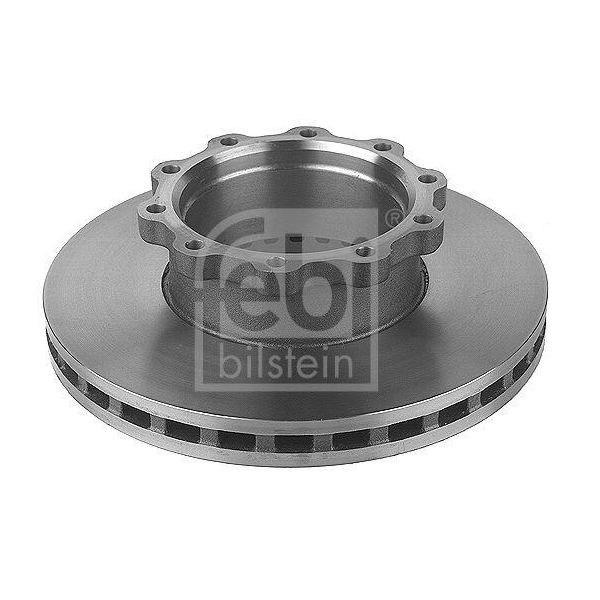 2X Febi Bilstein Disco Freno 11190 Anteriore Per Volvo 7700 8500 8700 9700 9900 B12-image