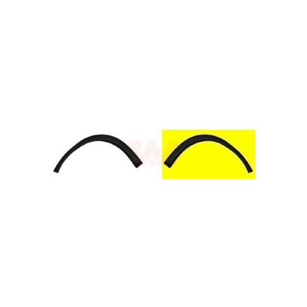 Van Wezel Parafanghi Allargati Per Opel Corsa B Hatchback (S93) Corsa B Caravan (S93) Corsa B Furgone (S93)-image