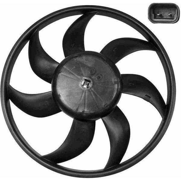 Vemo V40-01-1064 Ventola Di Raffreddamento Motore Ventola Di Raffreddamento Per Opel Corsa D Hatchback (S07) Radiatore Acqua Ø335Mm-image