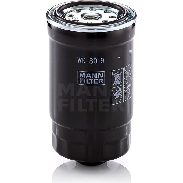 MANN-FILTER Filtro Carburante Filtro Spin-On Wk 8019-image