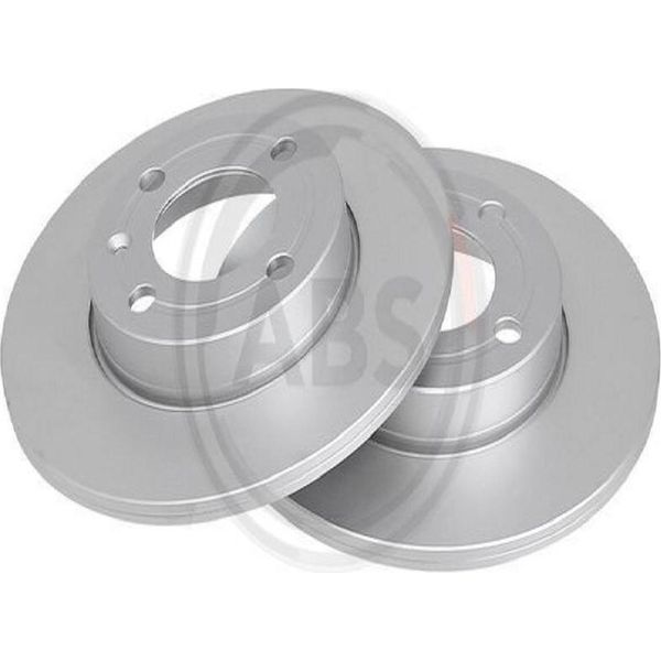 2X Disco Freno A.B.S. 16542 Per Vw Polo Hatchback (6N1) Per Seat Arosa (6H)-image