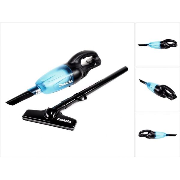 Makita Dcl 180 Zb Aspirapolvere A Batteria Nero 18V - Senza Accessori, Senza Batteria, Senza Caricatore-image