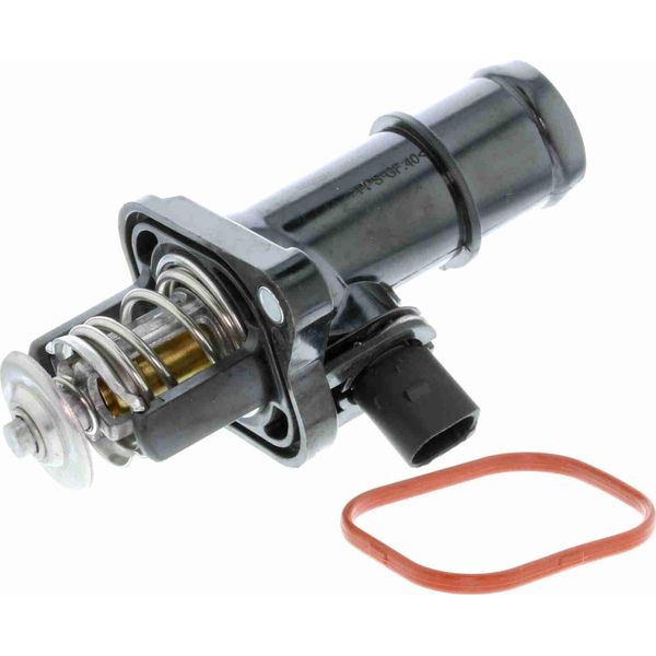 Vemo | Alloggiamento Termostato Qualità Originale Vemo Con Guarnizione (V15-99-1903-1) Adatto Per Vw, Skoda, Audi-image