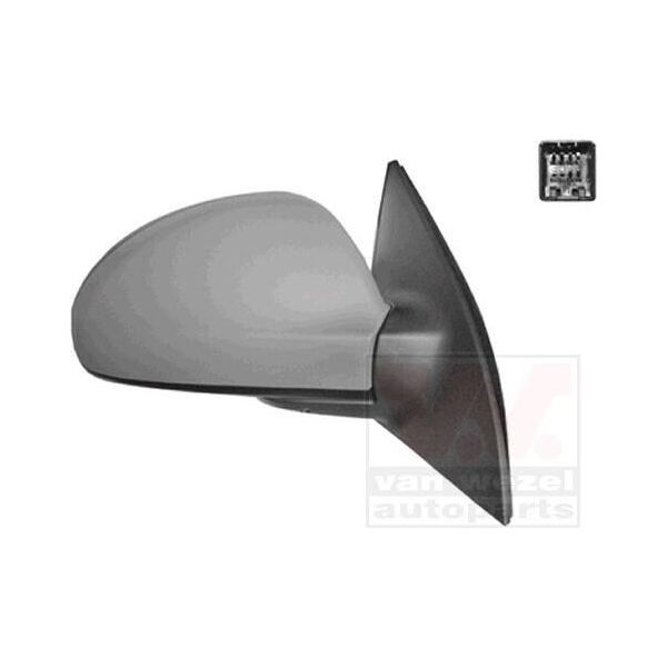 Van Wezel 8353818 Specchietto Esterno Specchietto Laterale Destro Per Kia Cee'd Hatchback (Ed) Convesso Riscaldato Primerizzato-image