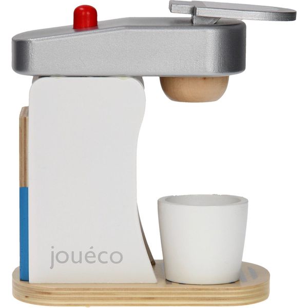 JouéCo Accessori Cucina Giocattolo In Legno, Articolo JouéCo:Macchina Da Caffè Con Accessori-image