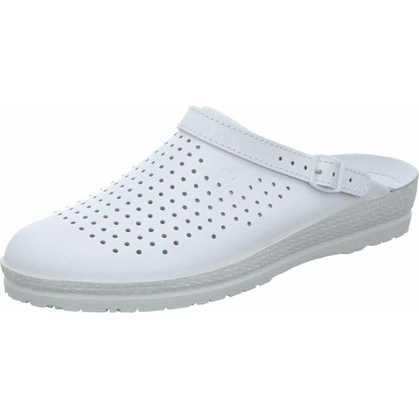 Rohde Neustadt D 1445-00 Scarpe Donna Muli Zoccoli Larghezza G , Dimensione:39 Eu, Colore:Bianco-image