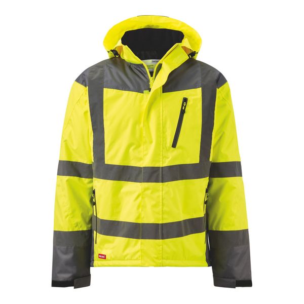 Holex Warnschutz Winterjacke, Gelb / Grau, Unisex-GrößE: 4XL (091654 4XL)-image