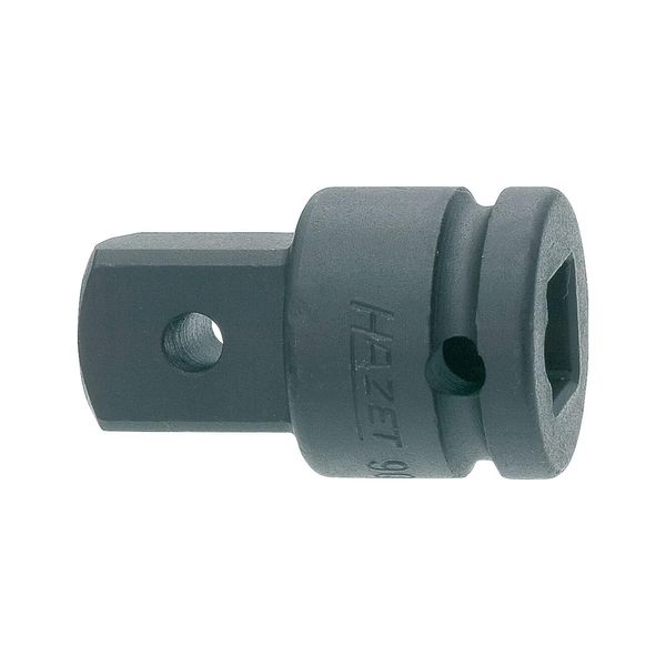 Hazet Schlag- Maschinenschrauber-Adapter 9007S-1 Vierkant Hohl 12,5 Mm (1/2") Vierkant Massiv 20 Mm (3/4"))-image