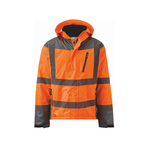 Holex Warnschutz Winterjacke, Orange / Grau, Unisex-GrößE: 3XL (091655 3XL)-image