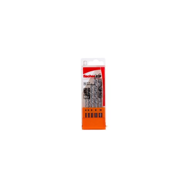 Fischer Steinbohrer D-S Set 4-10Mm P 5-Teilig (543025)-image