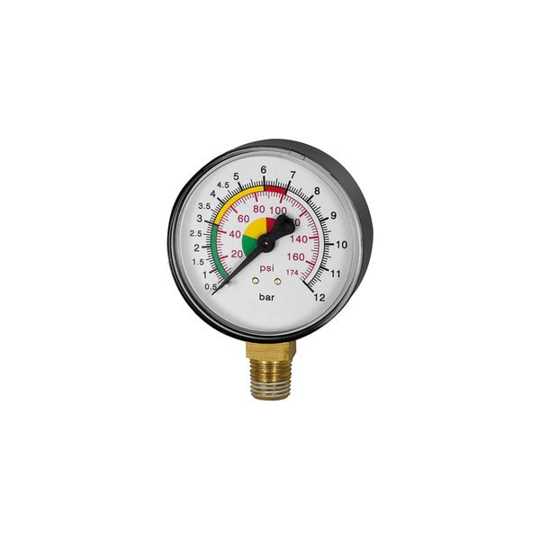 Riegler Manometer Durchmesser 63 Mm, Ungeeicht, Anschluss Unten (39.703)-image