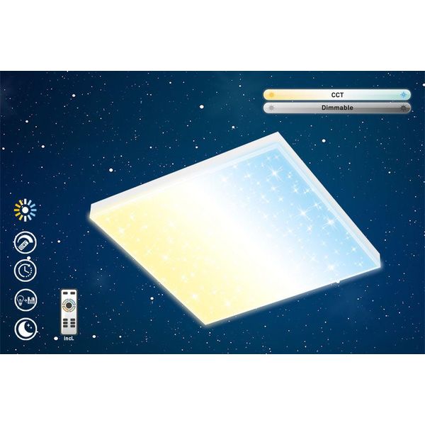 Briloner Leuchten Led Panel "Frameless", Weiß, Neutral, Leuchten-image