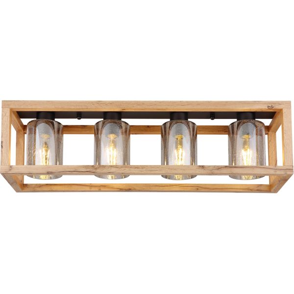 Globo Lighting Deckenleuchte "Pettey", Schwarz, 1 Stk., Leuchten, Deckenlampe/Glas Rauchfarben/Essbereich/Wohnzimmer, Deckenleuchte-image