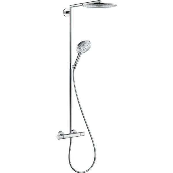 Hansgrohe Raindance S 300 Sistema Doccia Con Termostatico, Doccia A Pioggia E Doccetta-image