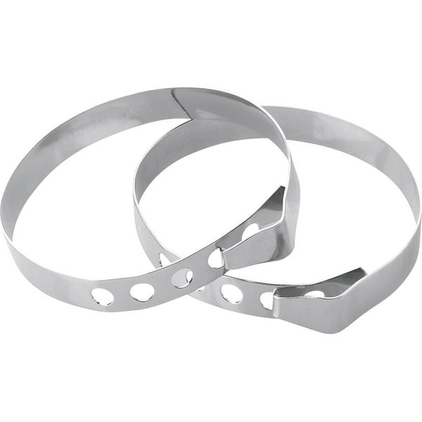 Westmark Anelli Per Involtini In Acciaio Inox, Argento (Confezione Da 6)-image