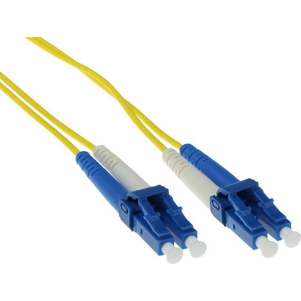 Act 3 Metri Lszh Cavo Patch In Fibra Monomodale 9/125 OS2 Duplex Con Connettori Lc-image