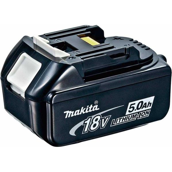 Smerigliatrice Senza Spazzole Makita 18V 125Mm - 2 Batterie BL1850 5.0Ah - 1 Caricatore Rapido DC18RC DGA508RTJ-image