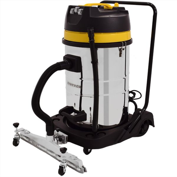 Syntrox Chef Cleaner VC-3900W-80L-SM Aspirapolvere Industriale Aspirapolvere Mobile Aspirapolvere A Secco 80 L-image