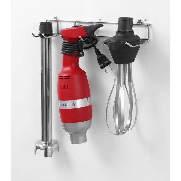 Hendi Frullatore A Mano Profi Line 400 Con Frullatore A Mano E Supporto A Parete-image