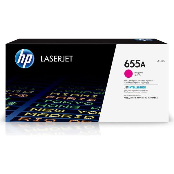Hp Cartuccia Toner Magenta Originale Laserjet 655A-image