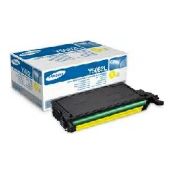 Samsung Clt Y5082L High Yield Yellow Original Toner Cartridge Cartuccia Toner 1 Pz-image