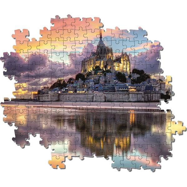 Puzzle Clementoni Collezione Alta Qualità "Mont Saint Michel"" 1000 Pezzi"-image
