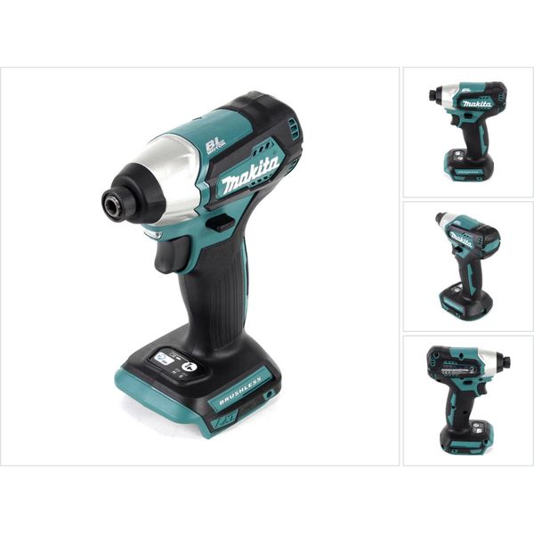 Makita DTD155 - Avvitatore A Impulsi - A Batteria - Attacco Esagonale Da 1/4 Di Pollice 6,35 Mm - 140 N-M - Senza Batteria-image
