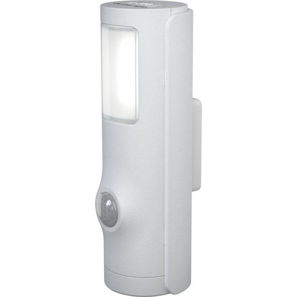 Luce Notturna A Led Osram Nightlux Torcia, Con Sensore Di Movimento, Bianco-image