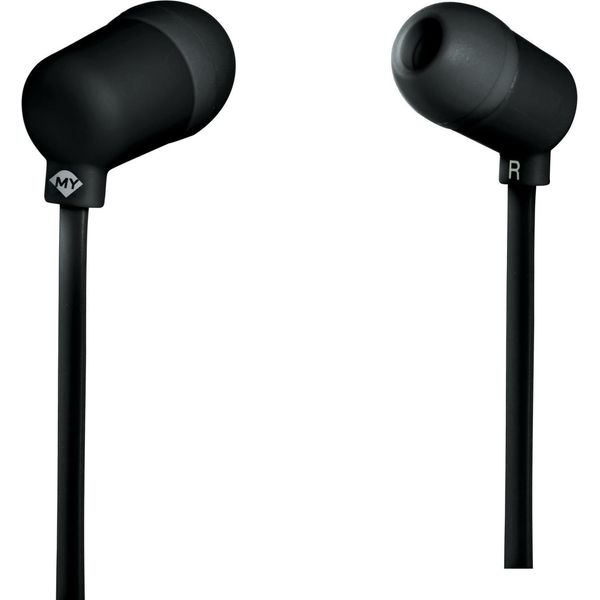 Mysound Speak Fluo Cuffie Cablate In Ear Per Chiamate/Musica Nero-image